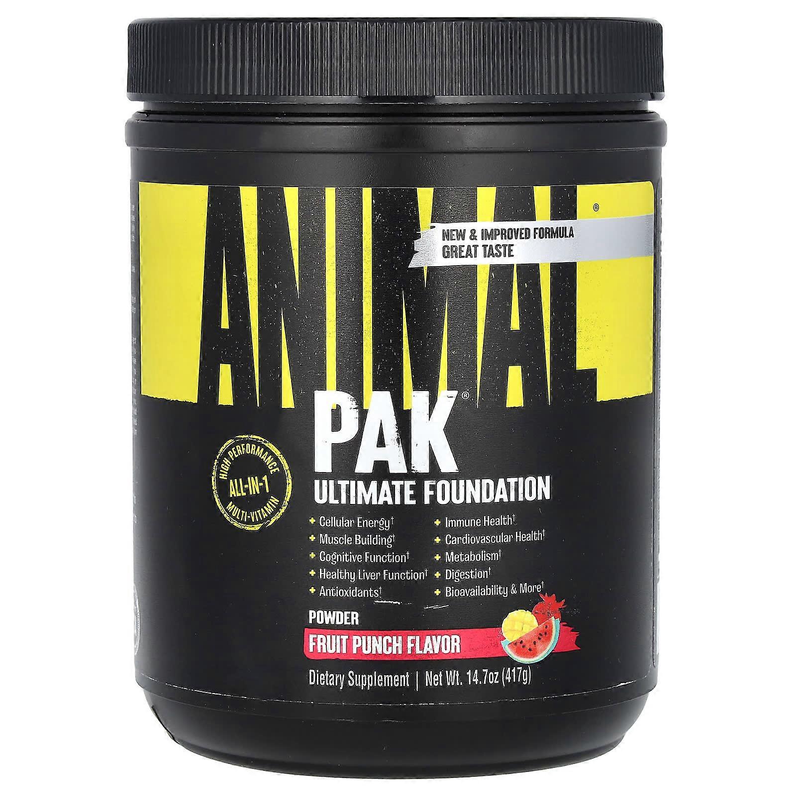 PakÃÂÃÂ¬ÃÂÃÂ, Ultimate Foundation, Fruit Punch, 14.7 oz (417 g)