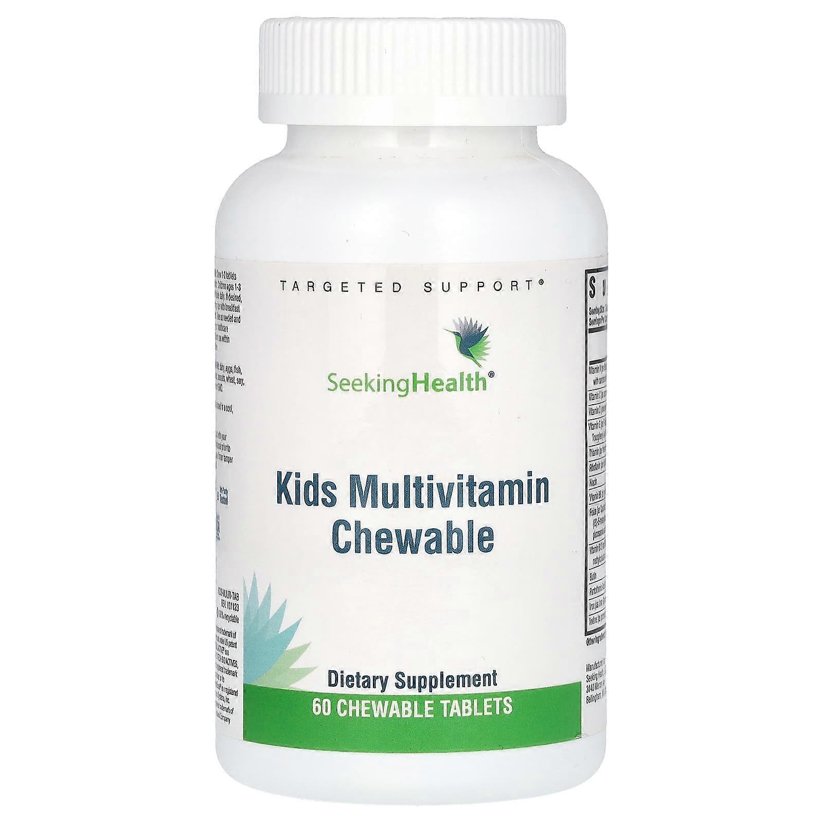 Kids Multivitamin Chewable, 60 Chewable Tablets