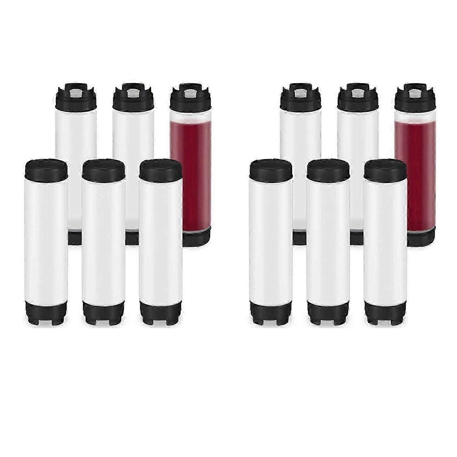 6 Pcs 16 Oz Condiment Squeeze Bottles Inverted Plastic Squeeze Bottle