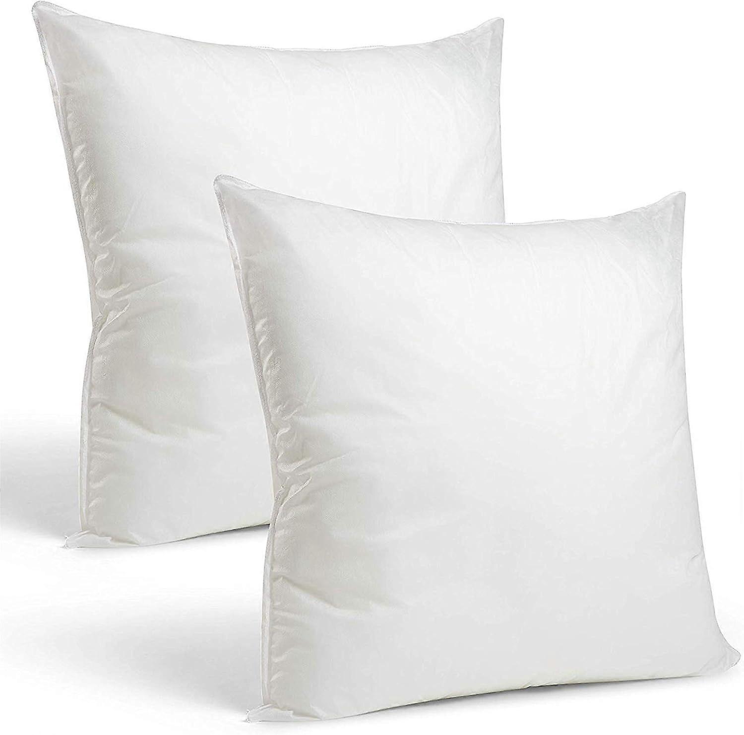 Pillow core, hypoallergenic, soft and comfortable, suitable for square pillow filling B (2 pieces)