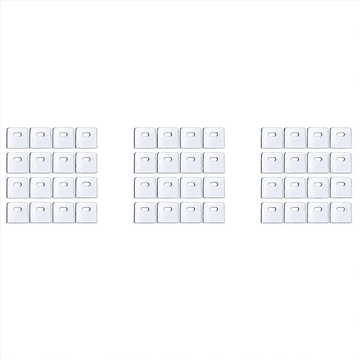 16 Set/ 32 Pieces Clear Vertical Blind Repair Tabs, Vertical Blind