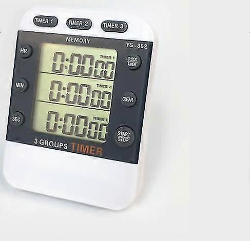 Multi Function 3 Way Kitchen Timing Digital Display Square Stopwatch Countdown Food |Kitchen Timers