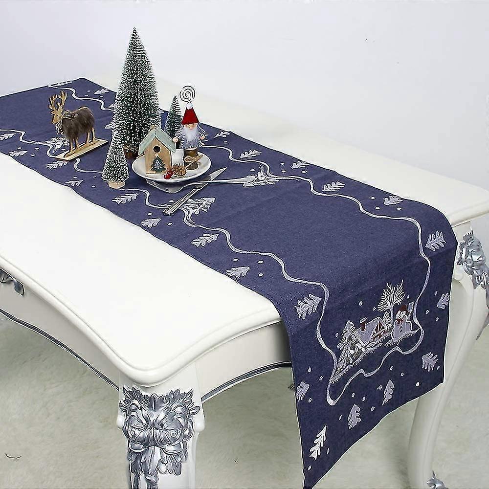 1pcs Christmas Table Runner Decor 35 * 180cm