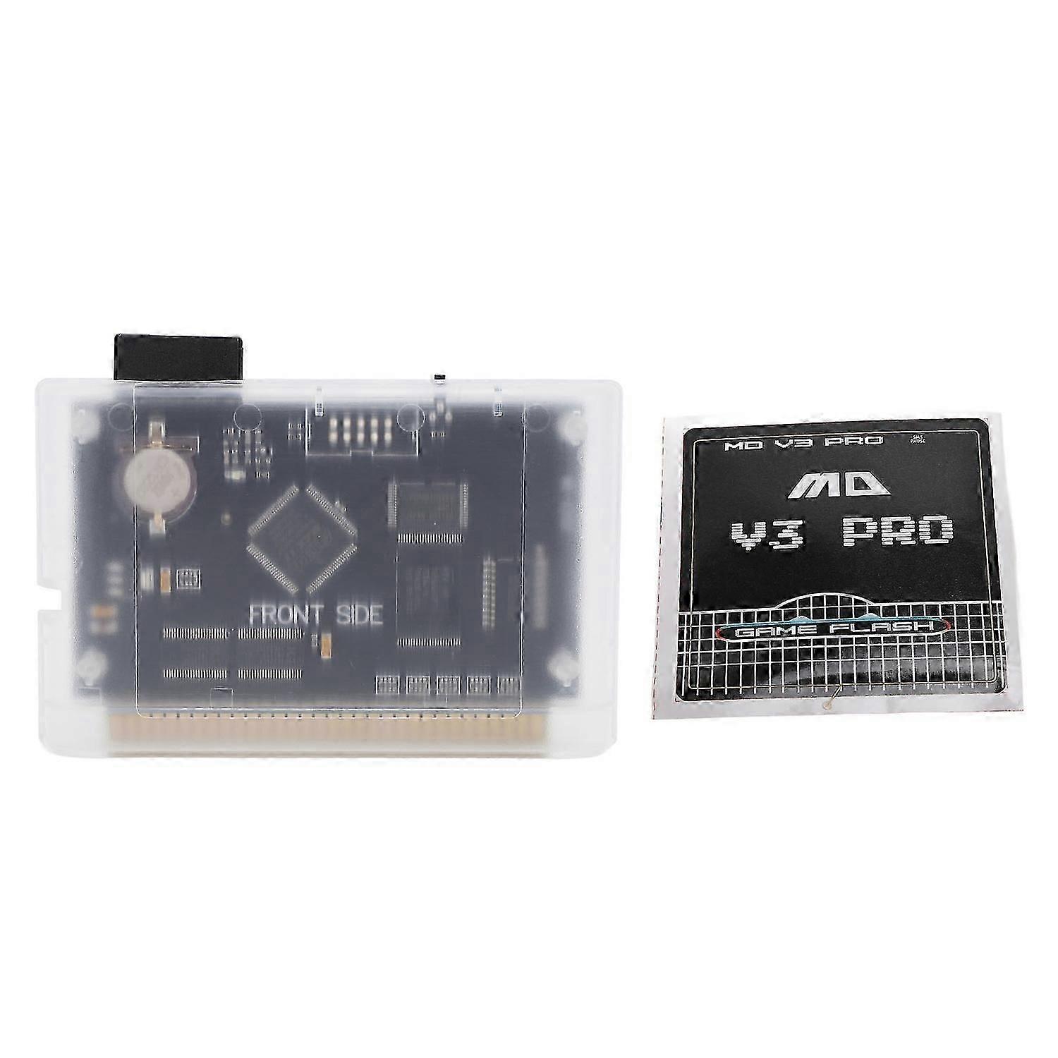 Game Cartridge for Mega Drive V3.0 Pro 3000 in 1 Game Cartridge for EDMD Remix MD V3 Game Consoles T