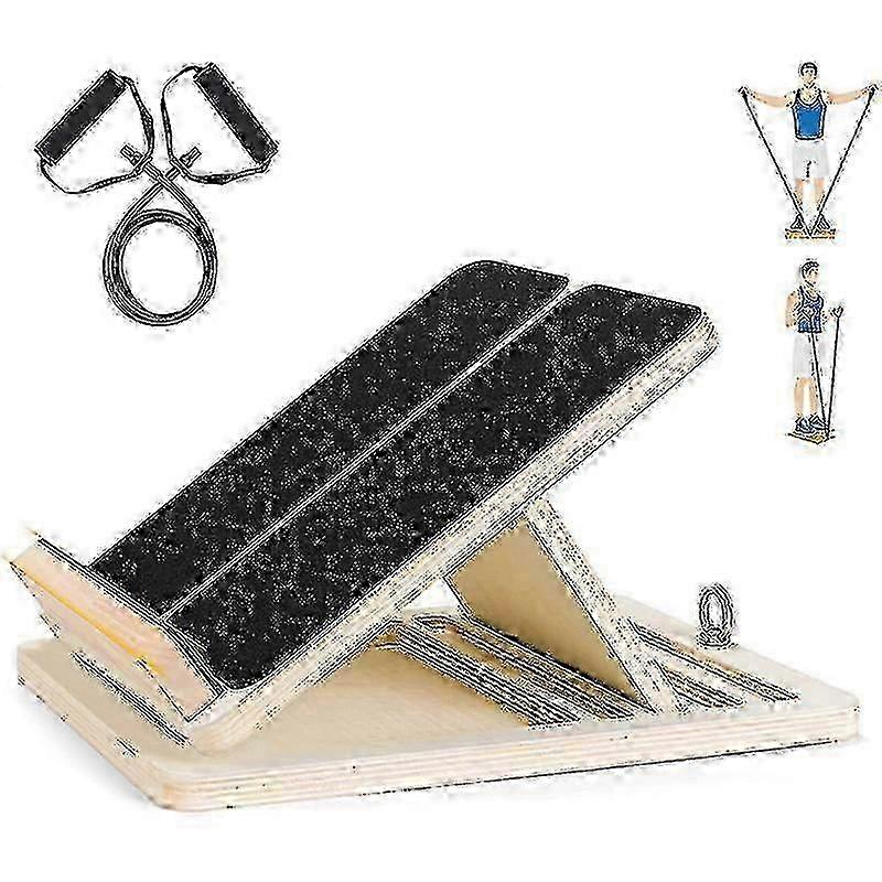 Adjustable slant board for stretching and mobility