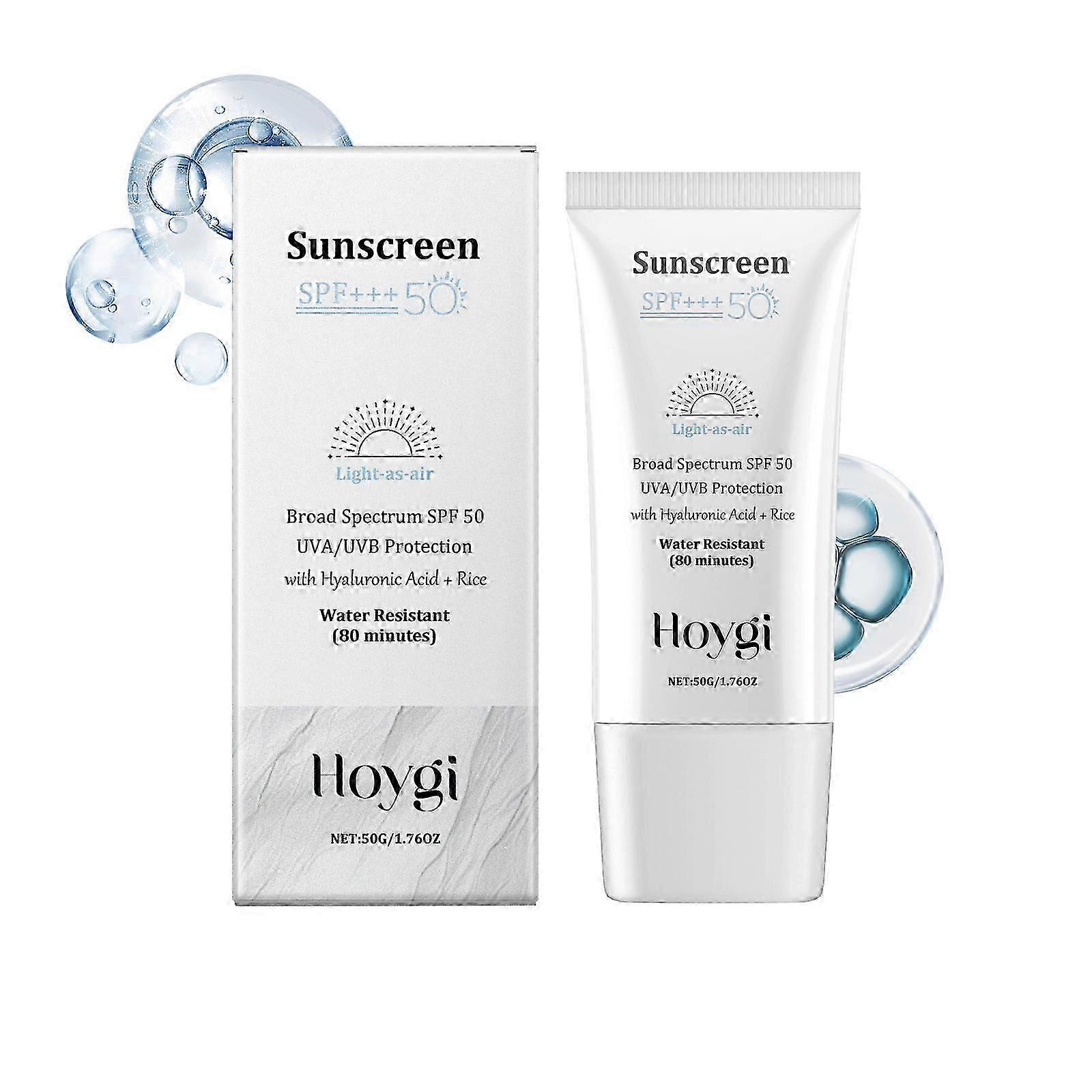 Invisible Sunscreen SPF 50, Broad Spectrum SPF 50 UVA/UVB Protection