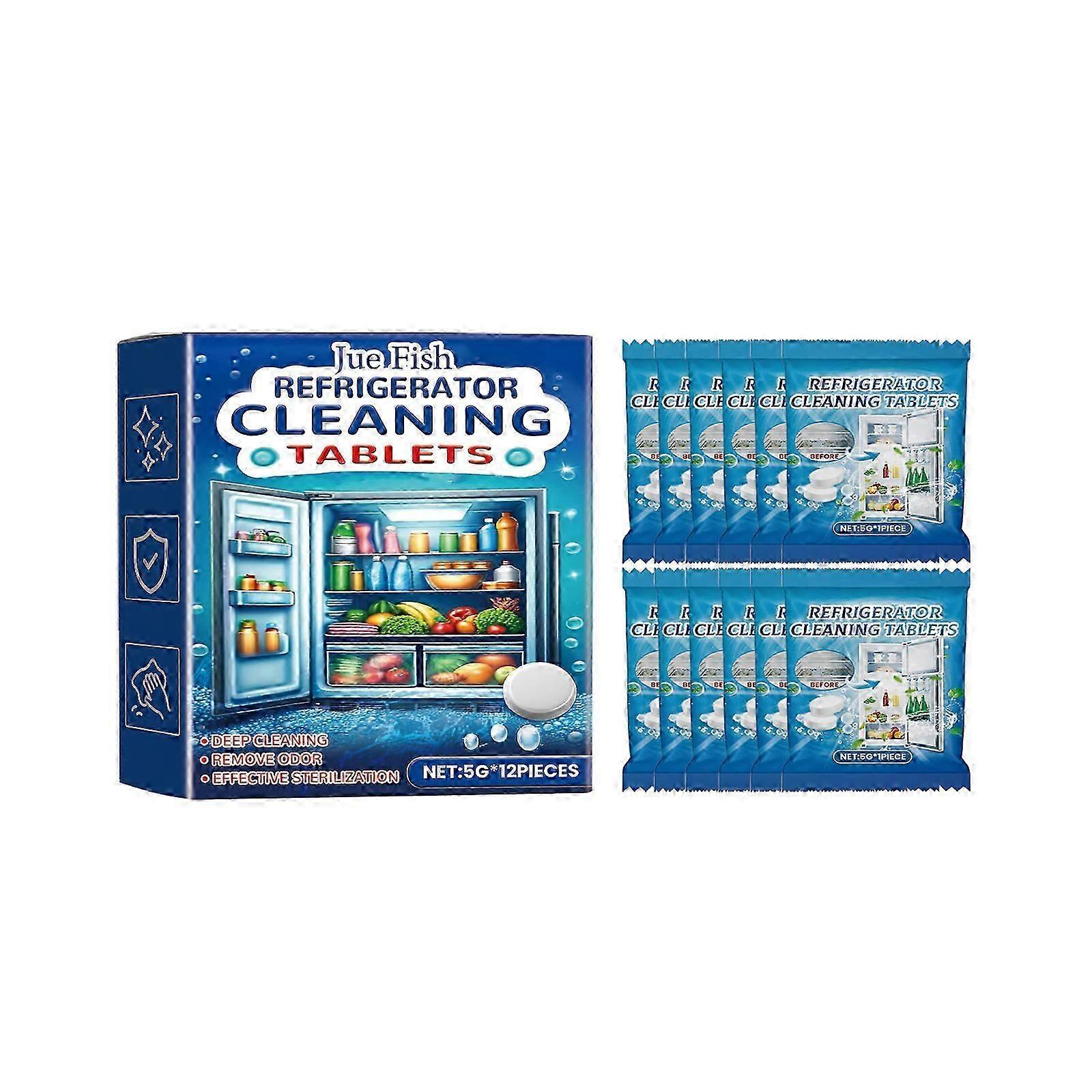 refrigerator cleaning effervescent tablets