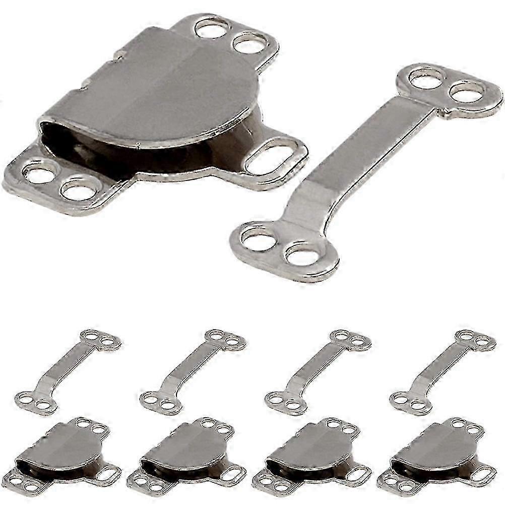 FOMIYES 10 Sets Sewing Hooks and Eyes Closure Skirt Adjustable Hook Bar Trousers Closures for DIY