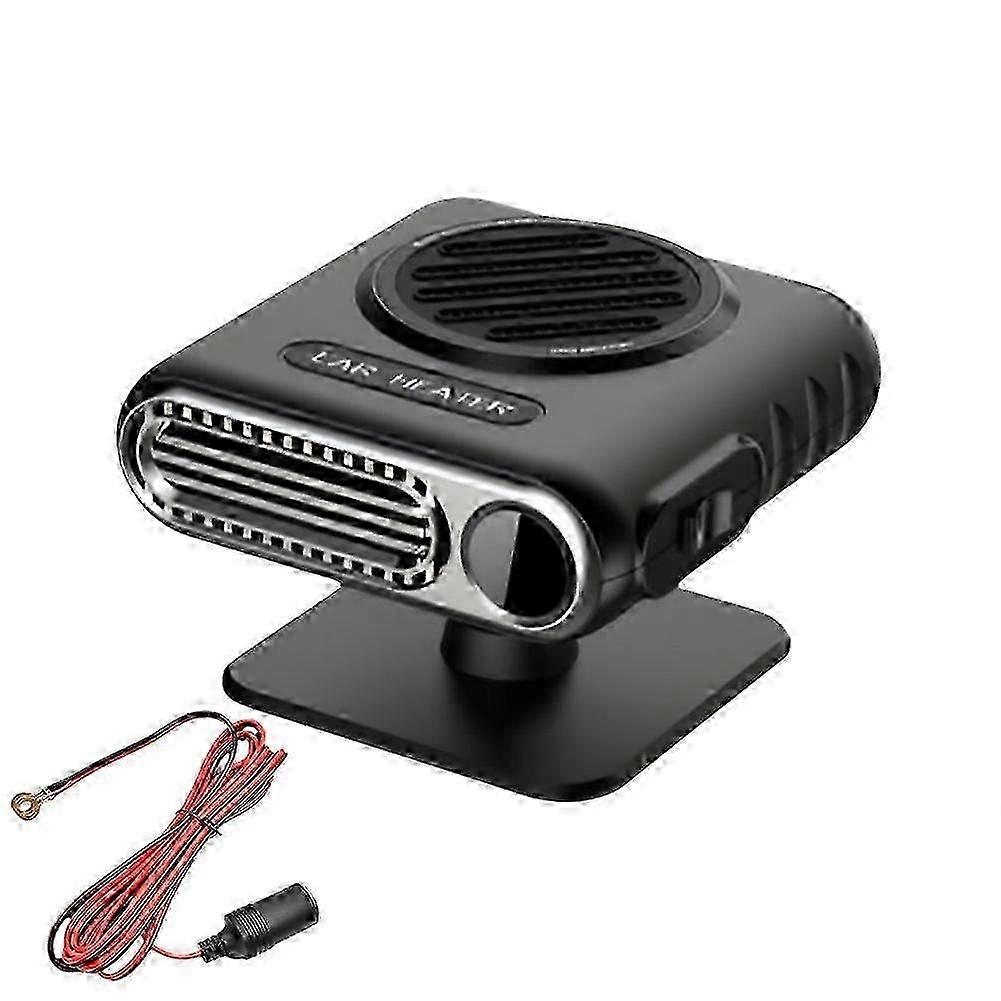 Display Temperature Car Heater 12V/24V Portable Defogger Defroster Heater Fan