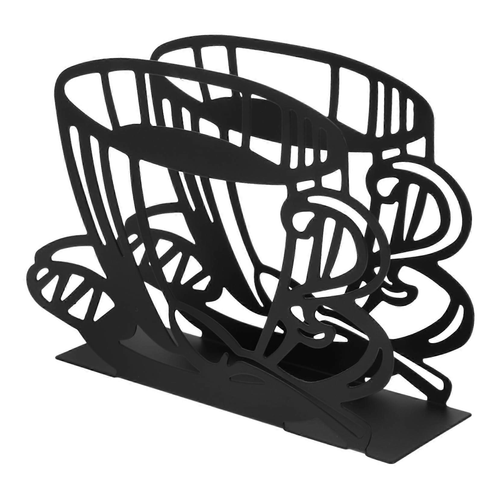 Napkin Holder Cup Shape Space Saving Napkin Stand Decorative Table Accessory