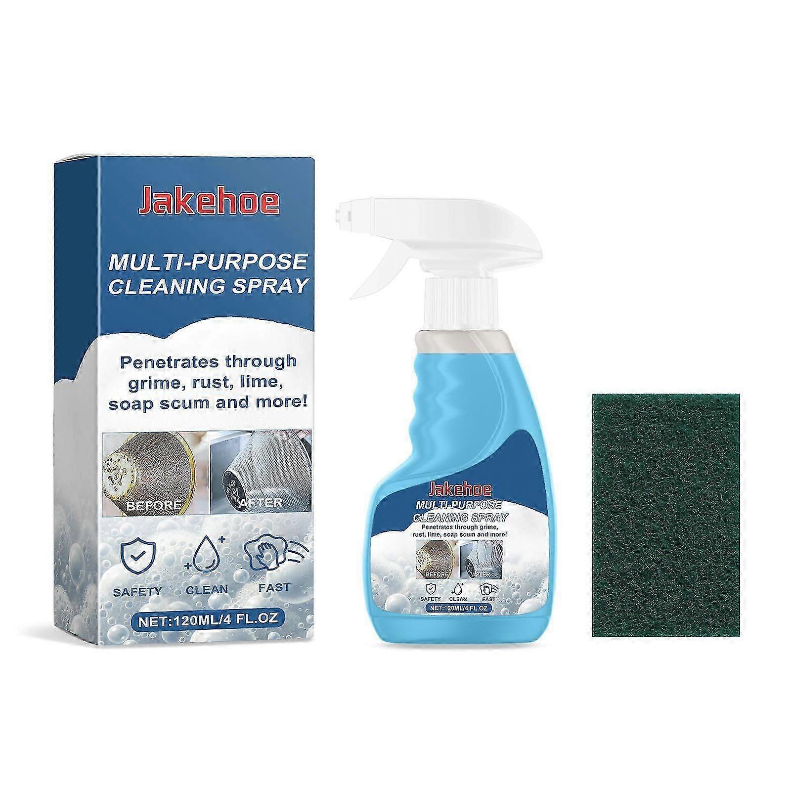 Jakehoe Multi-Functional Foam Cleaner: Household Heavy Oil Stain Cleaning, Foam Decontamination, Multiple Surface Odor Removal
