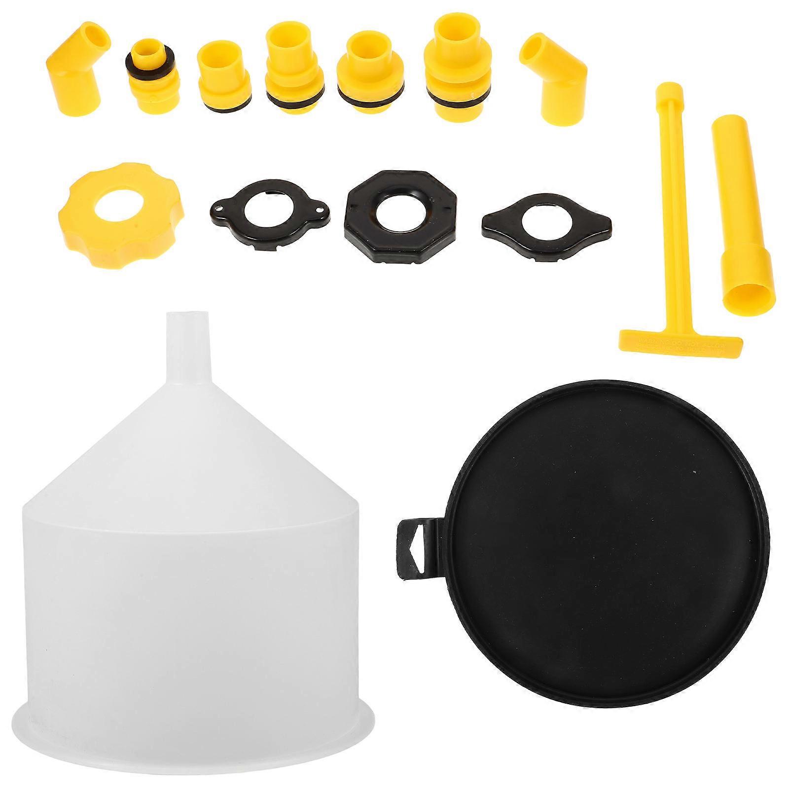 Spill Proof Coolant Funnel Kit for Radiator Filling with 1Set Assorted Colors