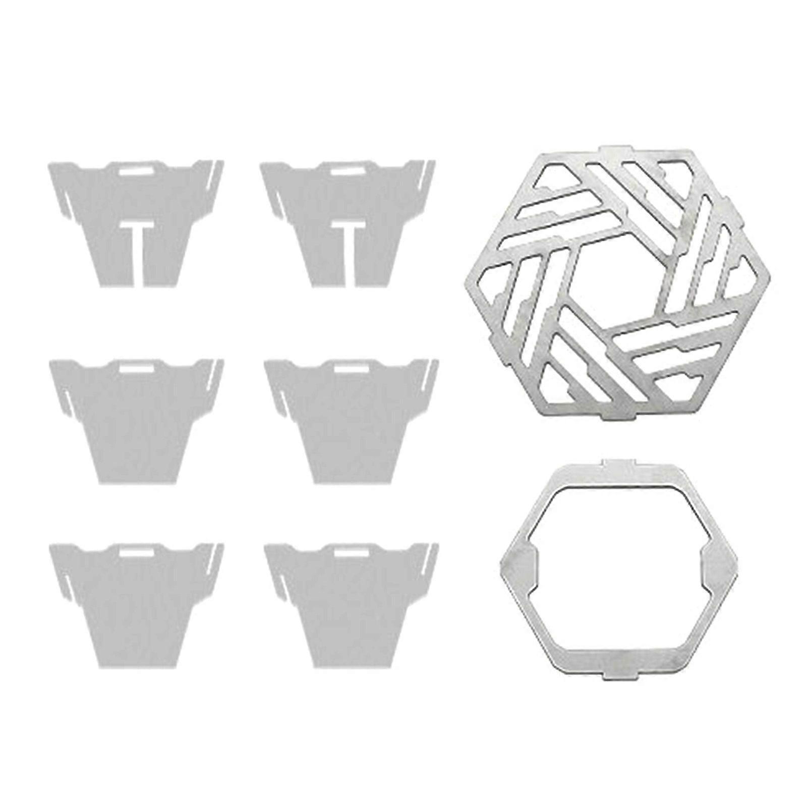 High Efficiency Wind Blockers Reliable Windproofed Cover Heavy Type Windshield for Beach Picnics and Hiking Multicolor