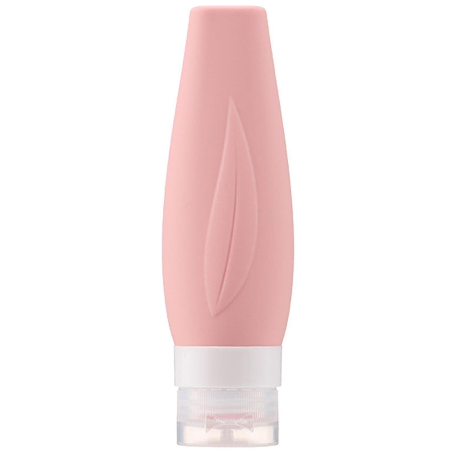 Reusable travel bottles for cosmetics and toiletries, ideal for shampoo, liquids and gel.