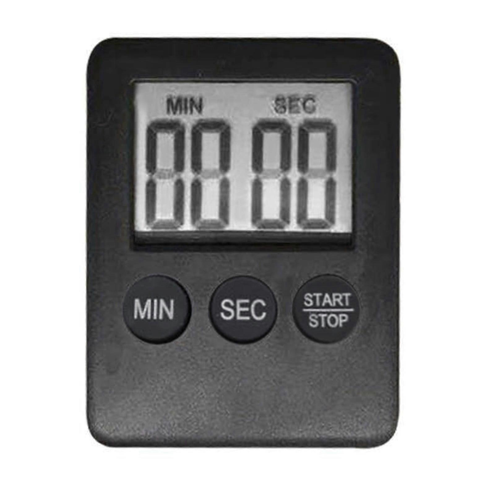 Begine Clearance Mini Timer Black, 2001,Digital Timer Reminder Alarm Lcd Cooking Clock Kitchen Large Count-Down up Loud,Timer