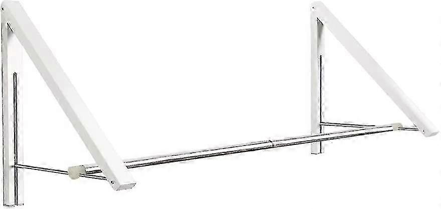 Wall Mounted Clothes Hanger, Aluminum Drying Rack, Space Saver Design