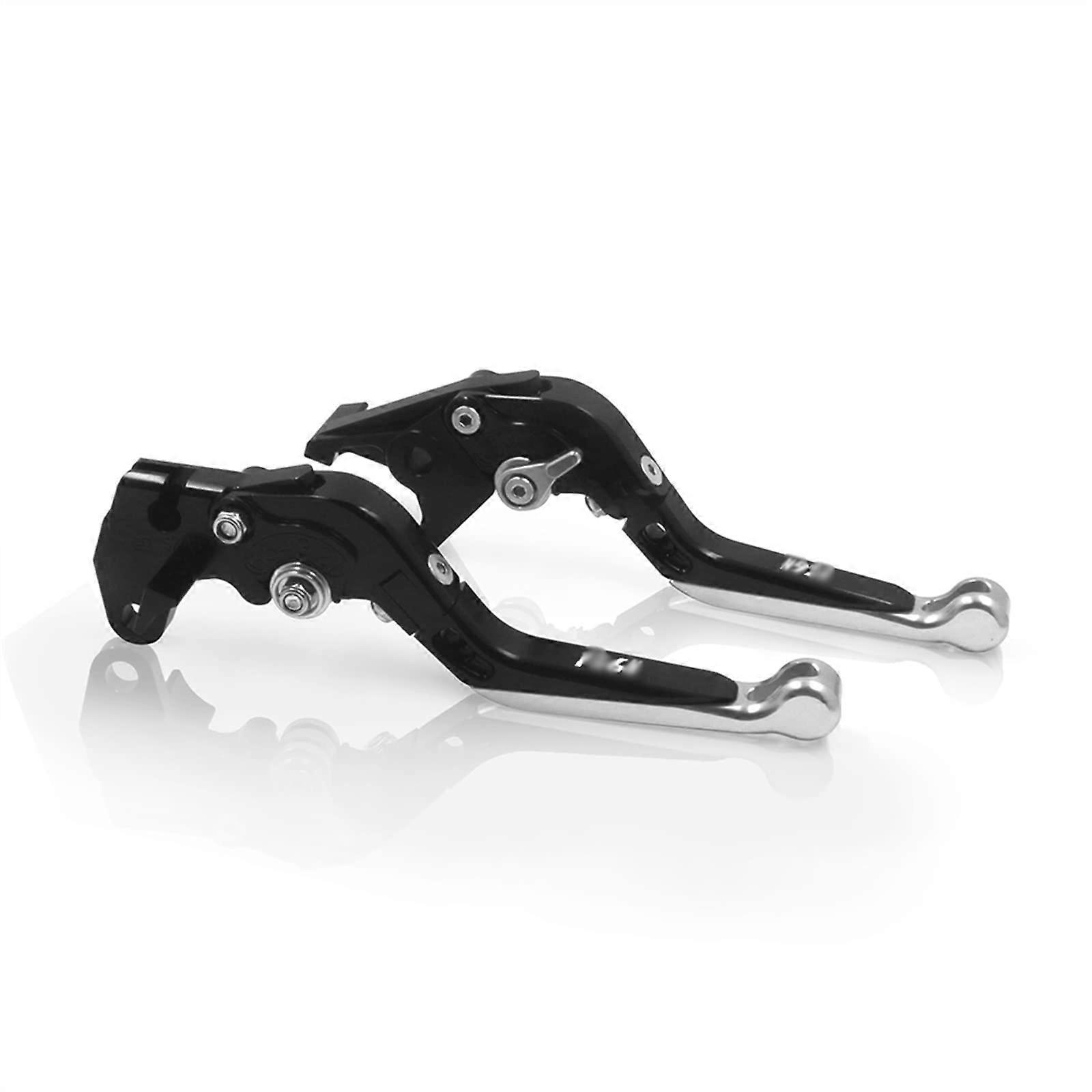 Motorcycle Brake Clutch Levers Adjustable Folding for FZ6N 20042010 Handlebar Grip (Color 4)