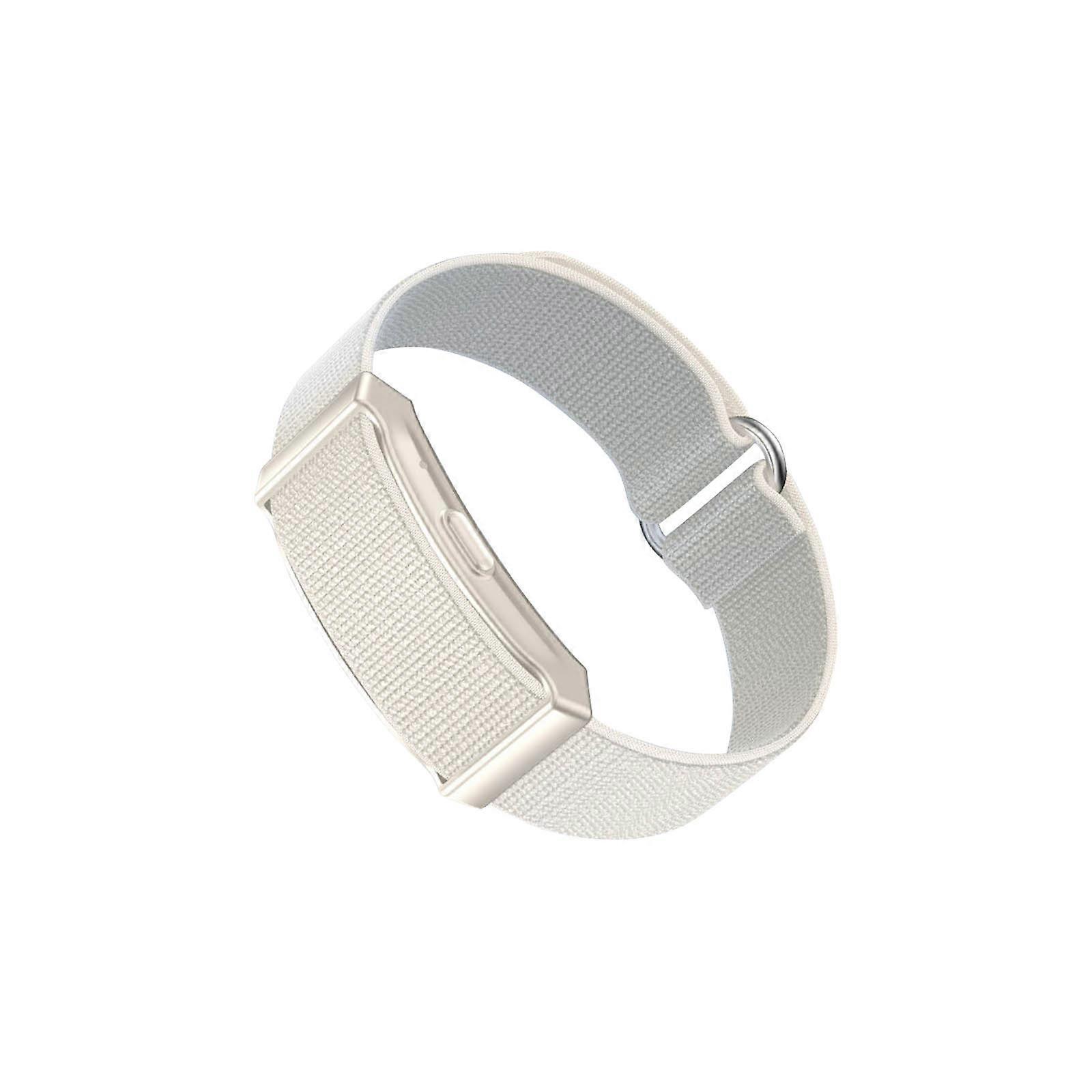 Health Monitoring Small Band with Sleep Trackers & Two Interchangeable Silicone Straps Wearable Device for Daily Use  Champagne