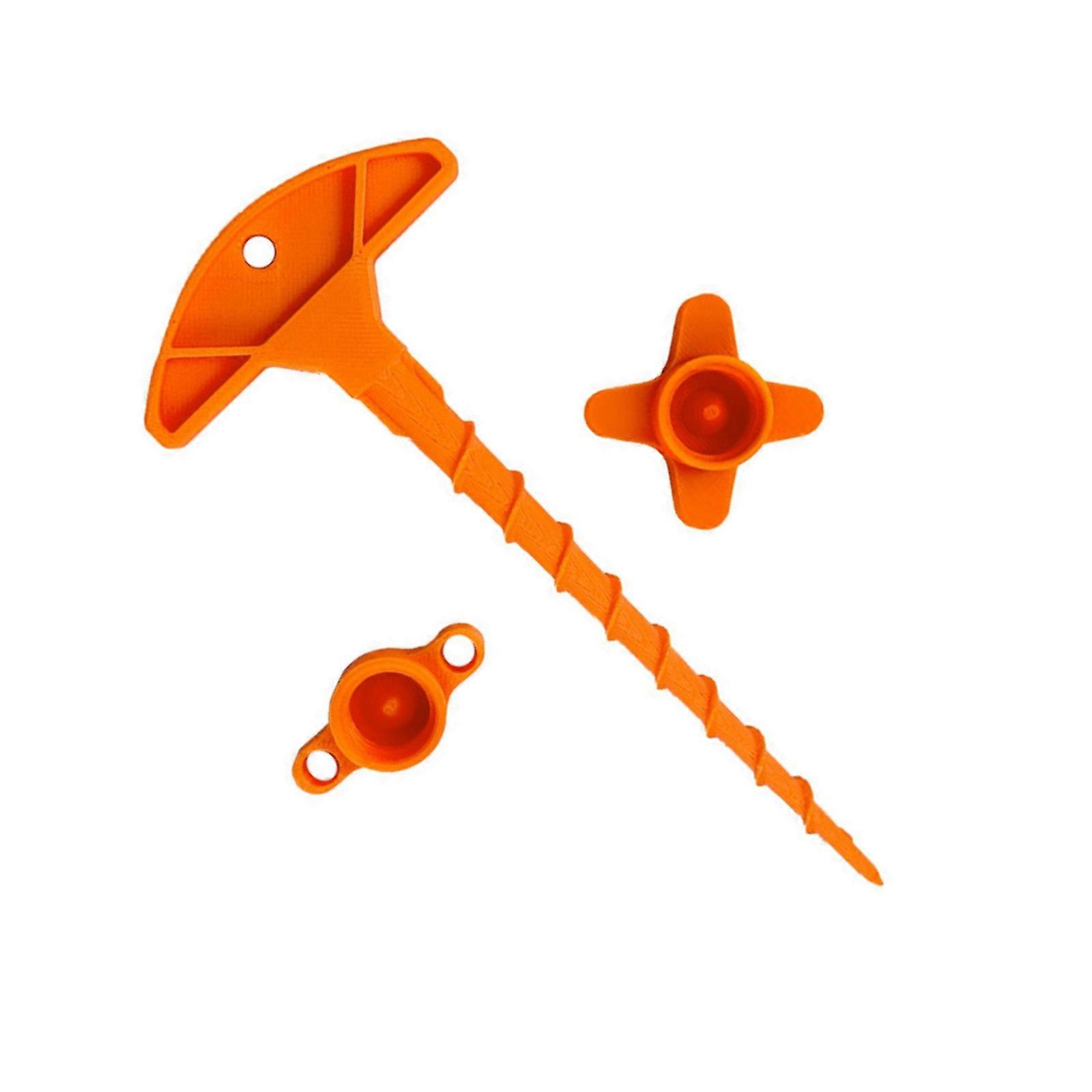 Eye Catching Easy Grip Caulk Tip Cleaner Tool Orange Color Helical Design For Effective Sealant Guns Nozzle Maintenance Multicolor