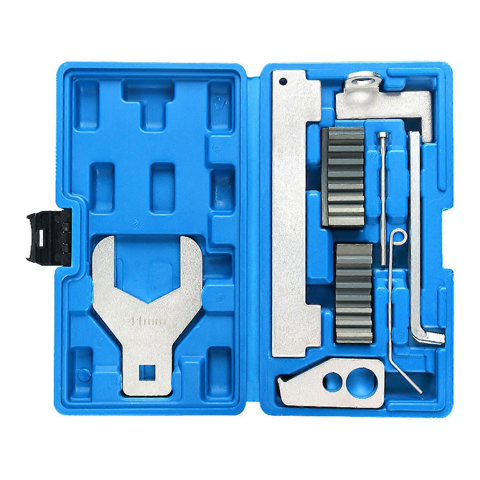 Numerous Functional 9pc Automotive Repair Appliances for Engine Maintenance and Pressure Replacement Tasks Multicolor