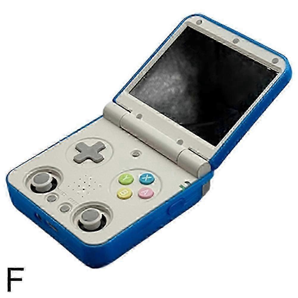 Transparent Blue (F) $ for Miyoo Flip Open Source Game Handheld TPU Soft Cover Protective Case