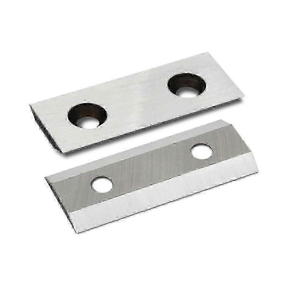 1 par hage makuleringsmaskinblader flishugger kniv reservedeler erstatning for skruefix titan ttb3535hr 2500w verktøy tilbehør