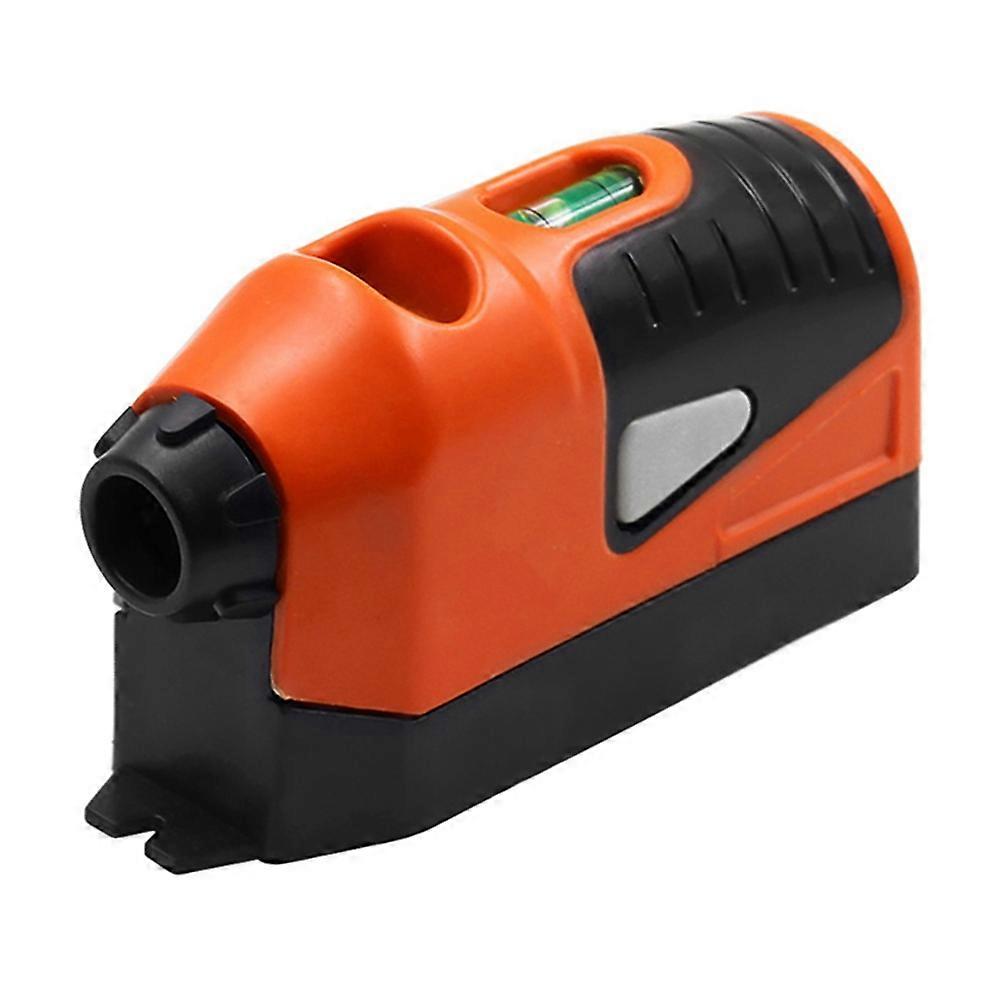 Mini Vertical Spirit Level Tool Laser Level Laser Guided Level Line Measurement Gauge Tool for Woodworking A