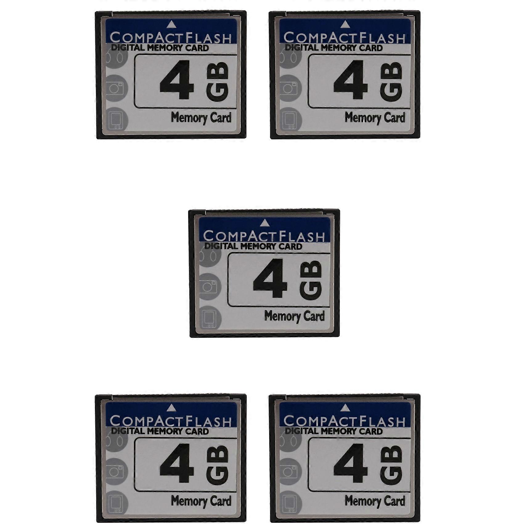 5X Professional 4GB Compact Flash Memory Card(White&Blue)