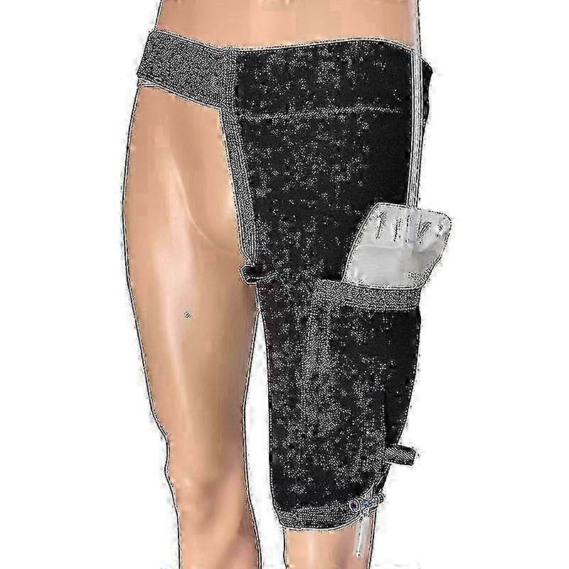 Kateter Bacak Torbası Tutucu, İdrar Bacak Torbası Tutucu Bel Kemeri ile Kapak, İnkontinans İdrar Torbası İçin Foley Bacak Çantası Kılıfı, Yıkanabilir ve Dayanıklı