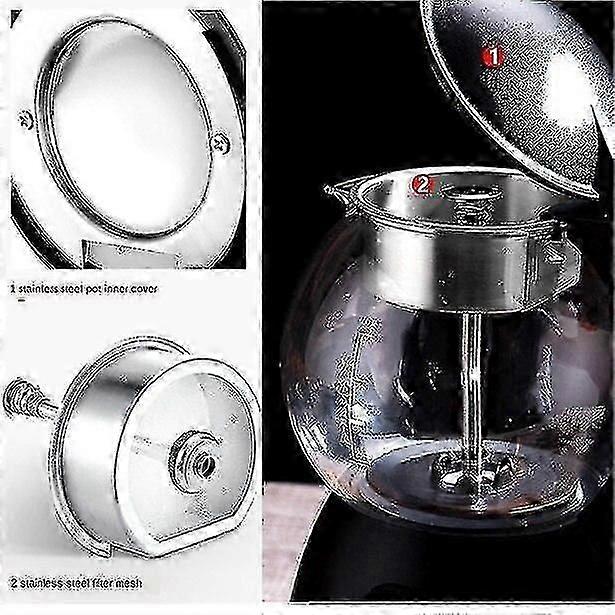 Vattenkokare Vattenkokare Varmvatten Uppvärmning Panna Spis Hälsa Glas Tekanna