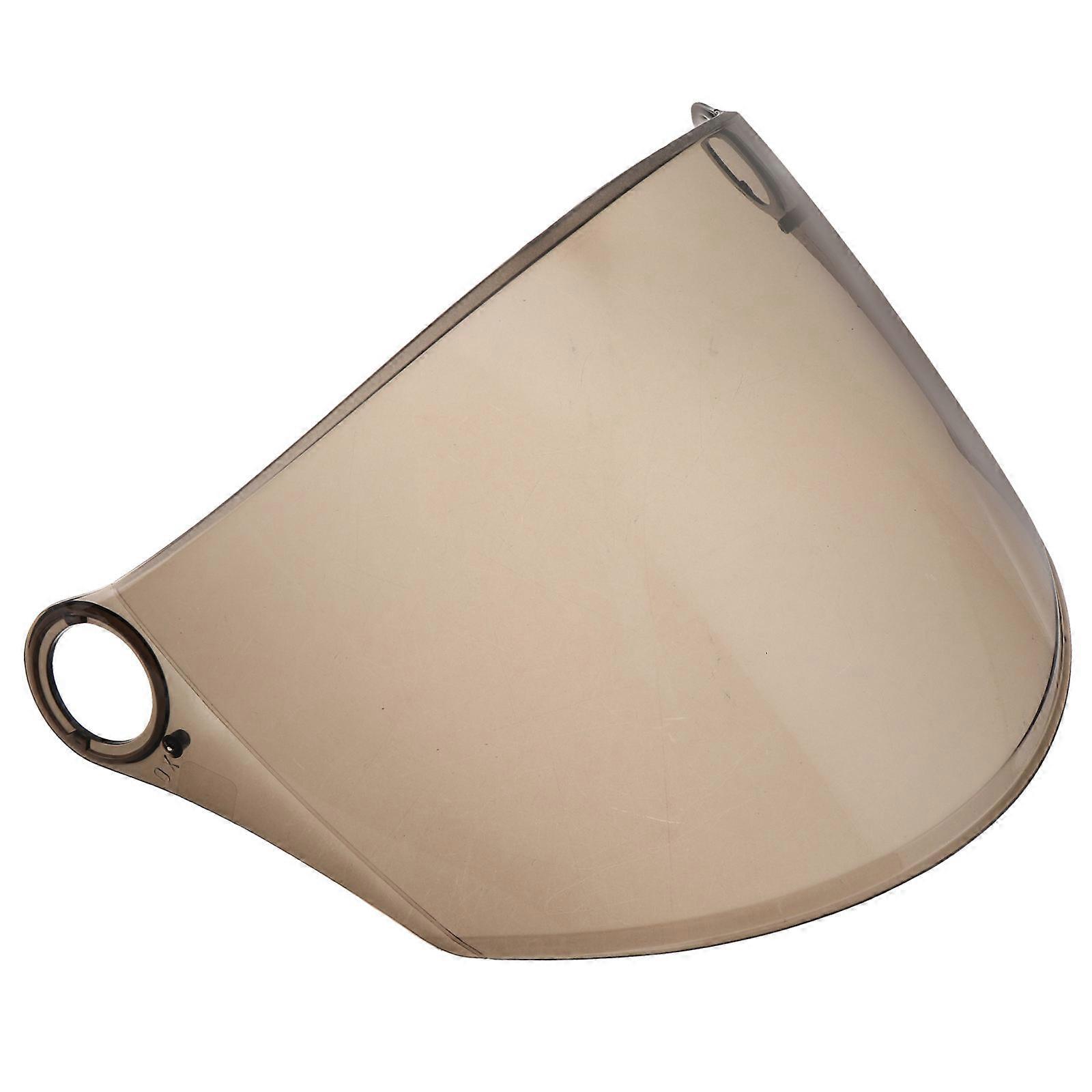 Visor Winter Motorcycle Protective Shield Brown Pet Material