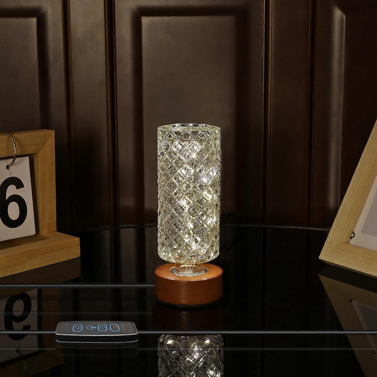 Dimmable Bedside Night Light with Touch Control, Warm Ambient Lighting for Bedroom and Home