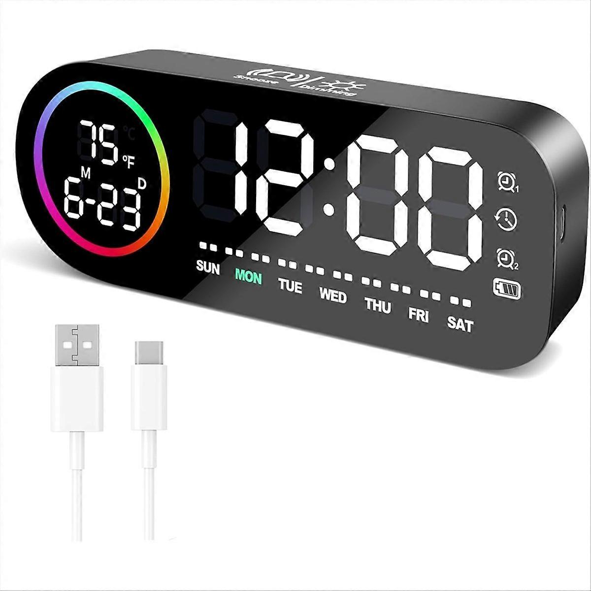 clocks for bedrooms alarm clock digital 
