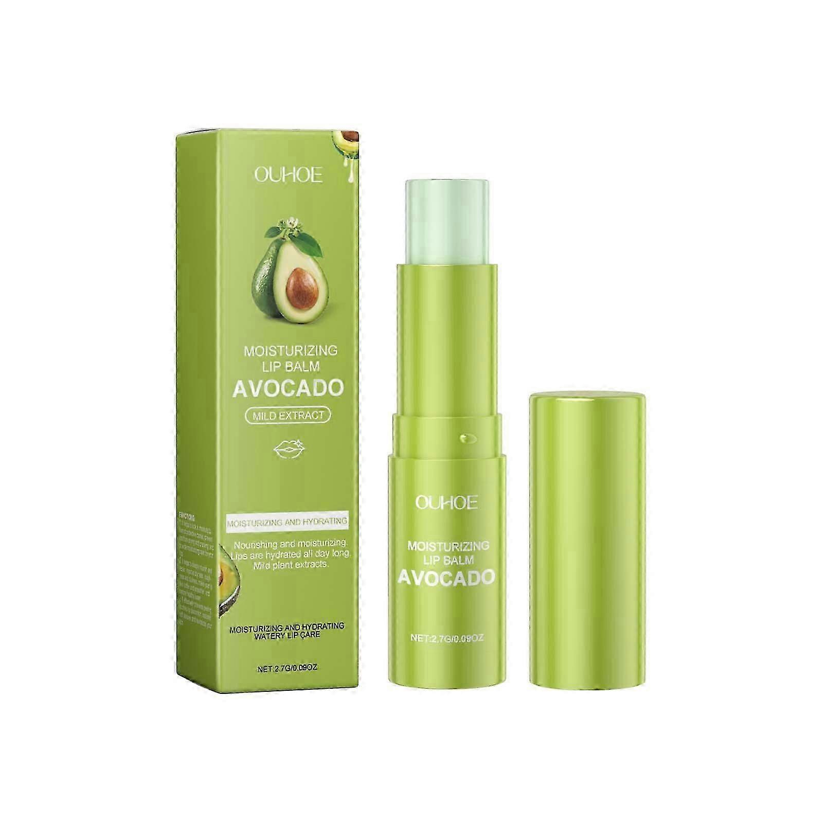 Avocado Lip Balm for Deep Moisture, Exfoliation & Healthy Glow