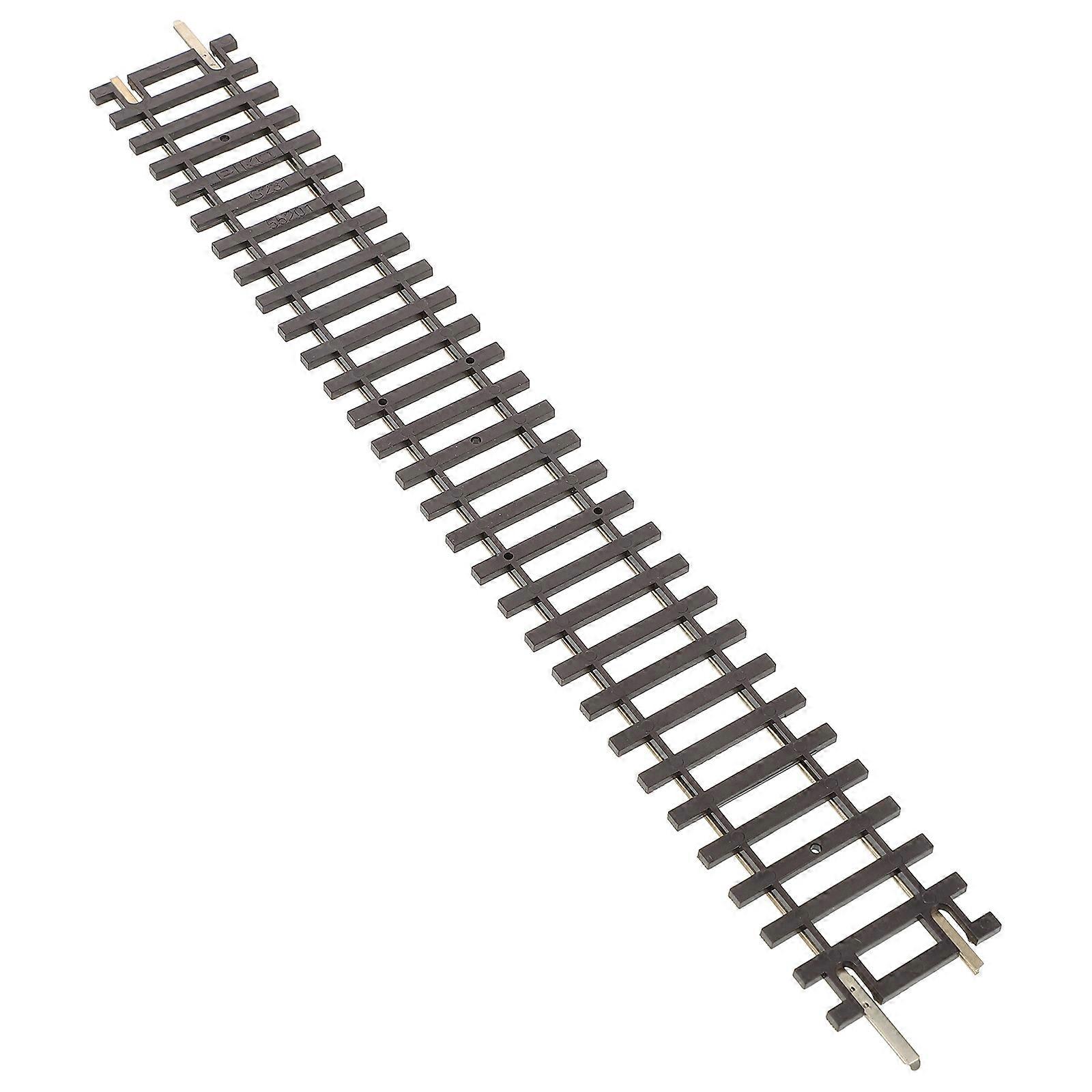 Fire Train Track Model Plastic Railroad Track Model for DIY Project