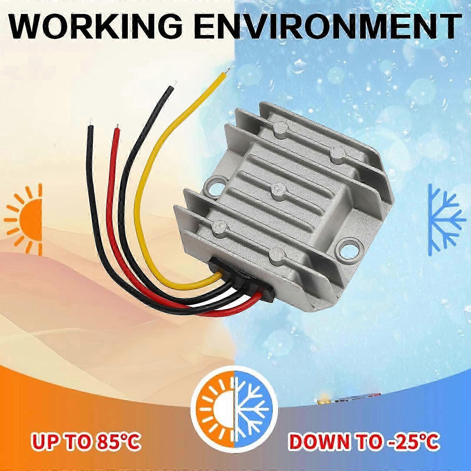 Automatic 5-32V to 12V 2A DC-DC Buck Converter Regulator Stabilizer