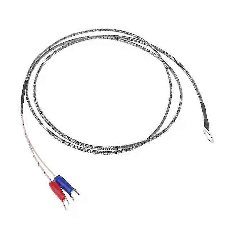 6mm Hole Washer K Type Thermocouple Temperature Sensor Probe with 1M Cable for Industrial Temperature Controller