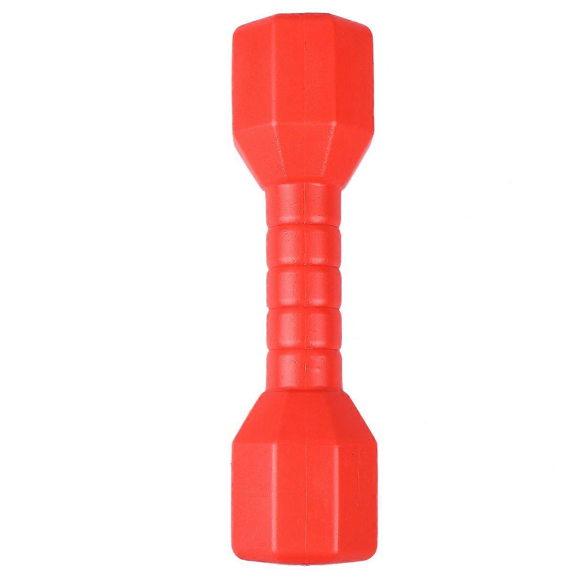 Exercise Dumbbells Octagonal Dumbbell for Kids Training 4Pcs Plastic Red