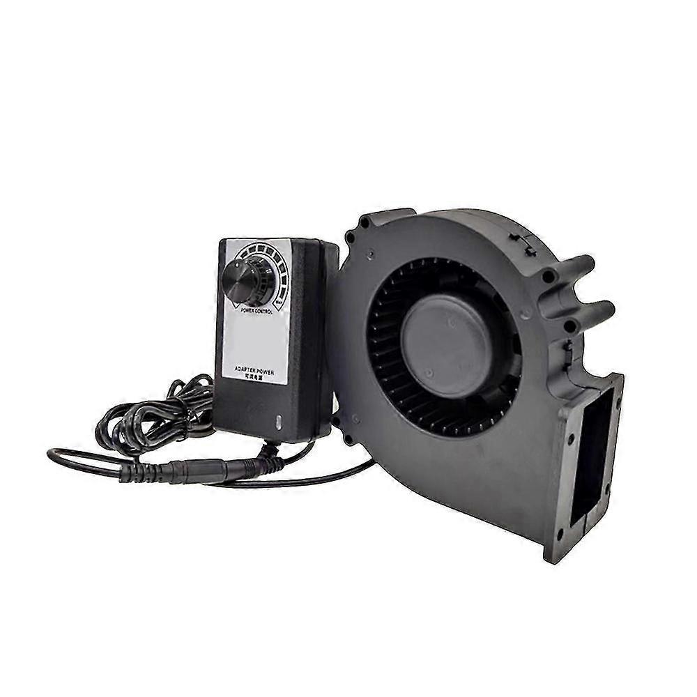 12V AC Powered Variable Speed Blower Fan with Controller for Inflatables and Cooling Projects