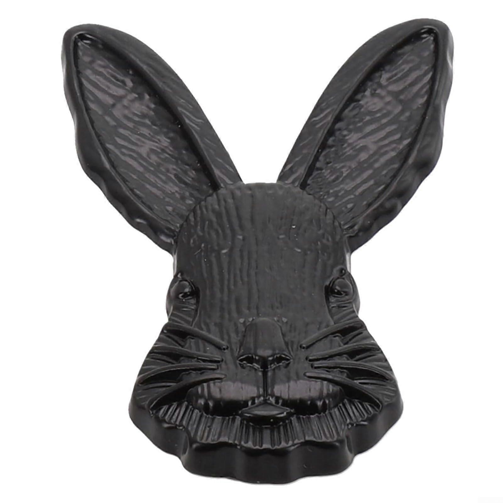 Rabbit Shaped Furniture Handle Zinc Alloy Cabinet Knob for Kids Room Drawer Pull Multiple Colors