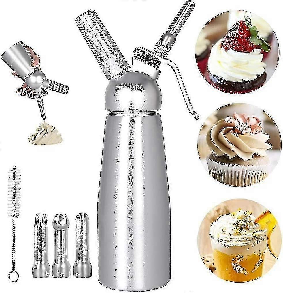 500ml Whipped Cream Siphon for Professional and Home Kitchen Use