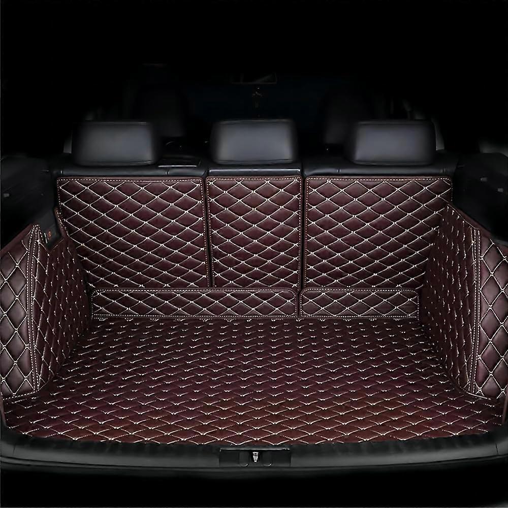 7 Seat Trunk Mat for Mercedes Benz EQB 20212025 Full Coverage Leather AntiSlip Boot Liner