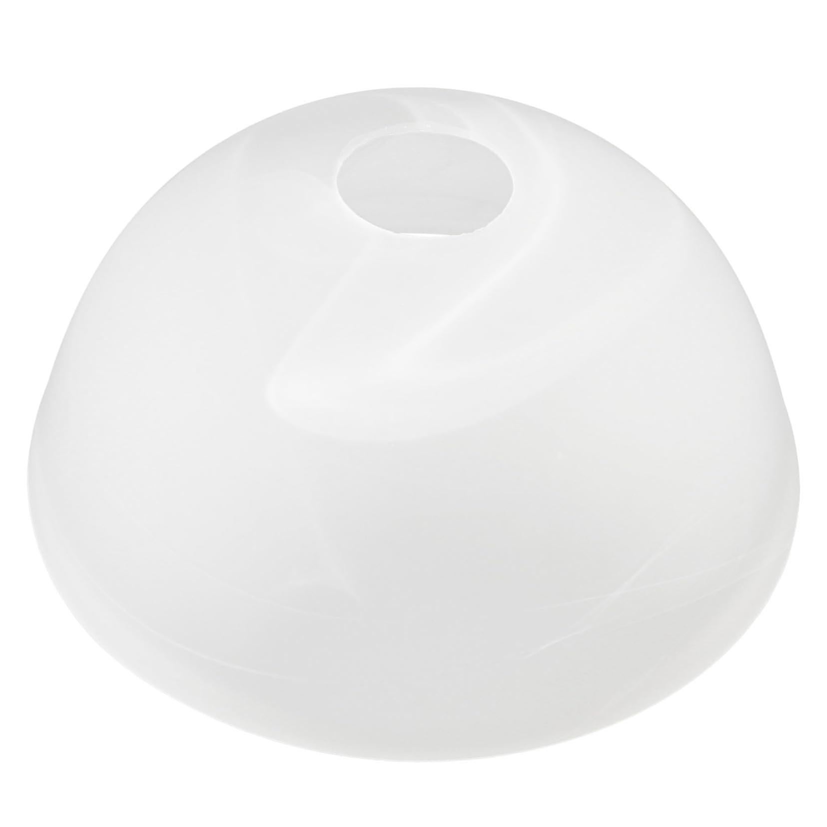 Frosted Glass Lamp Shade with Vintage Finish for Ceiling Fans and Chandeliers Replacement