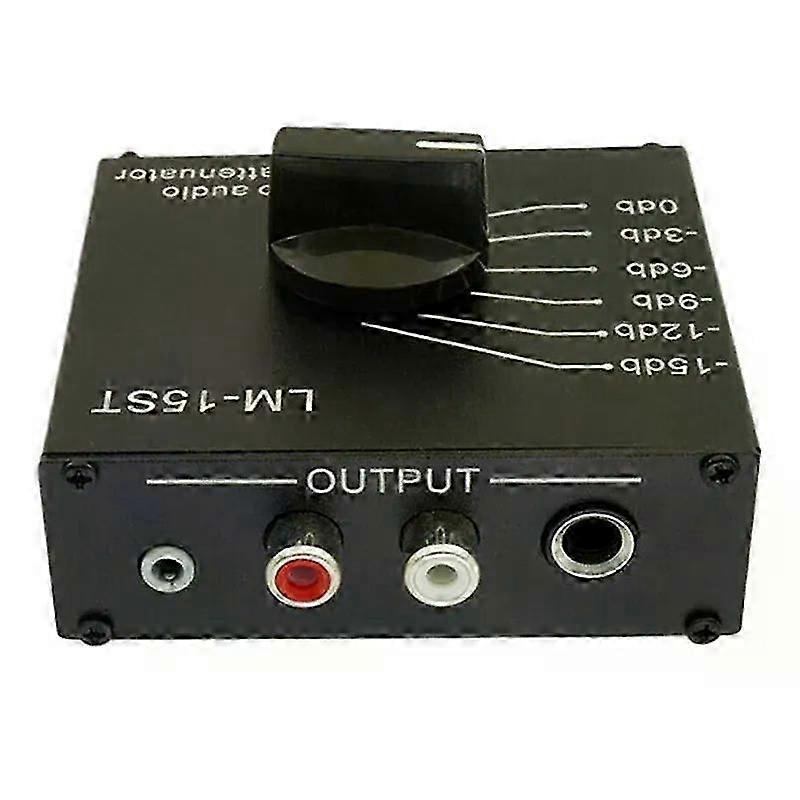 APPLIA-Passive Audio Attenuator For Line Output Signal Sound Card Speaker Microphone Mic Port High Low Level Converter