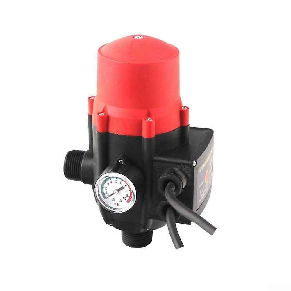 1100W Automatic Water Pump Controller with 10 Bar  Pressure Gauge and Push Button Control
