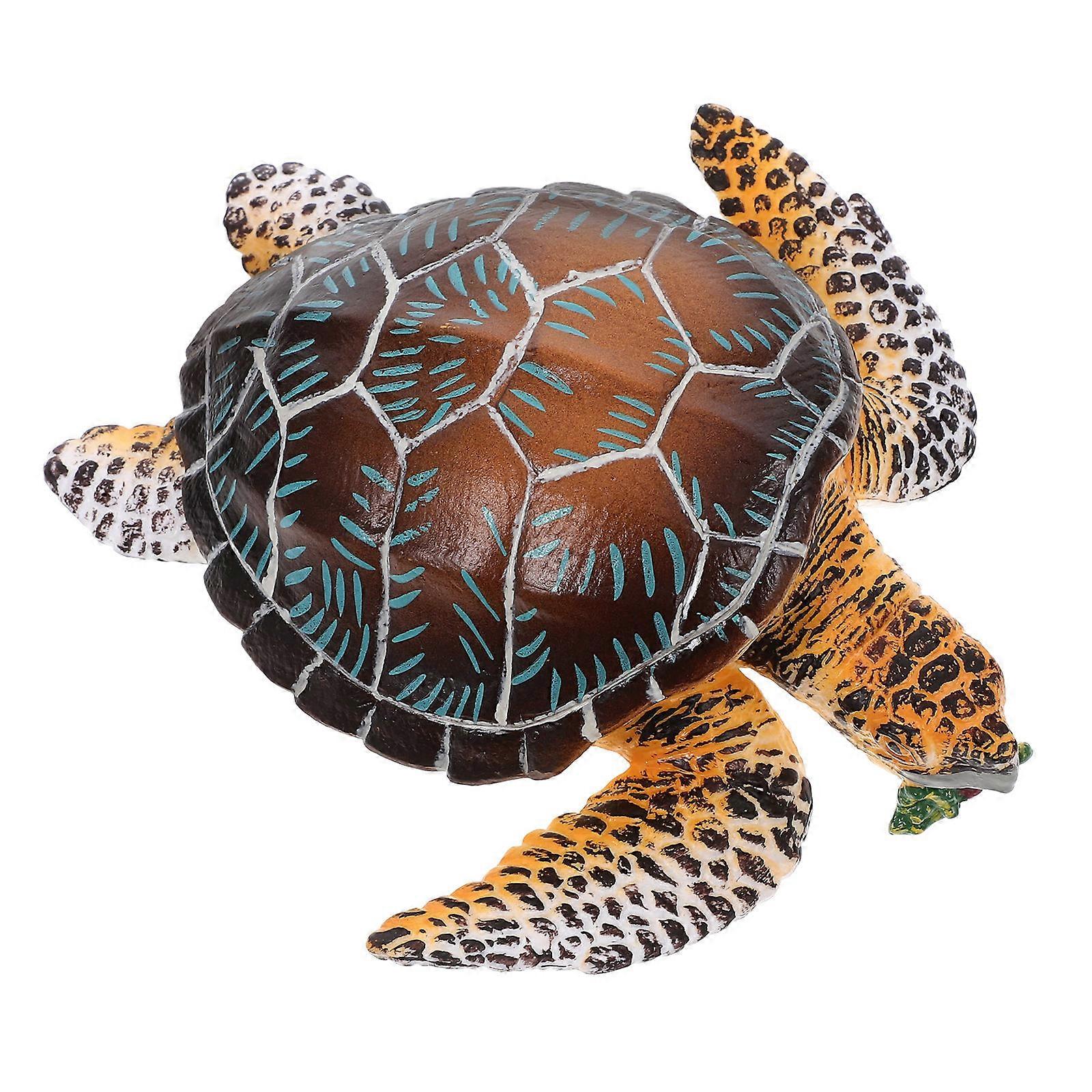 Simulation Plastic Turtle Model for Decoration Small Turtle Figurine Ornament