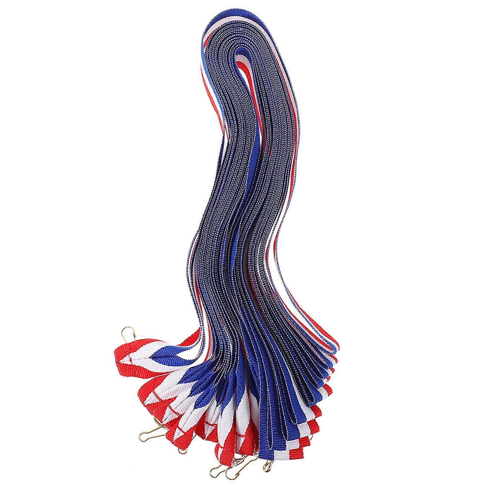 Competition Neck Ribbon Secure Snap Clip Students Festivals 30Pcs