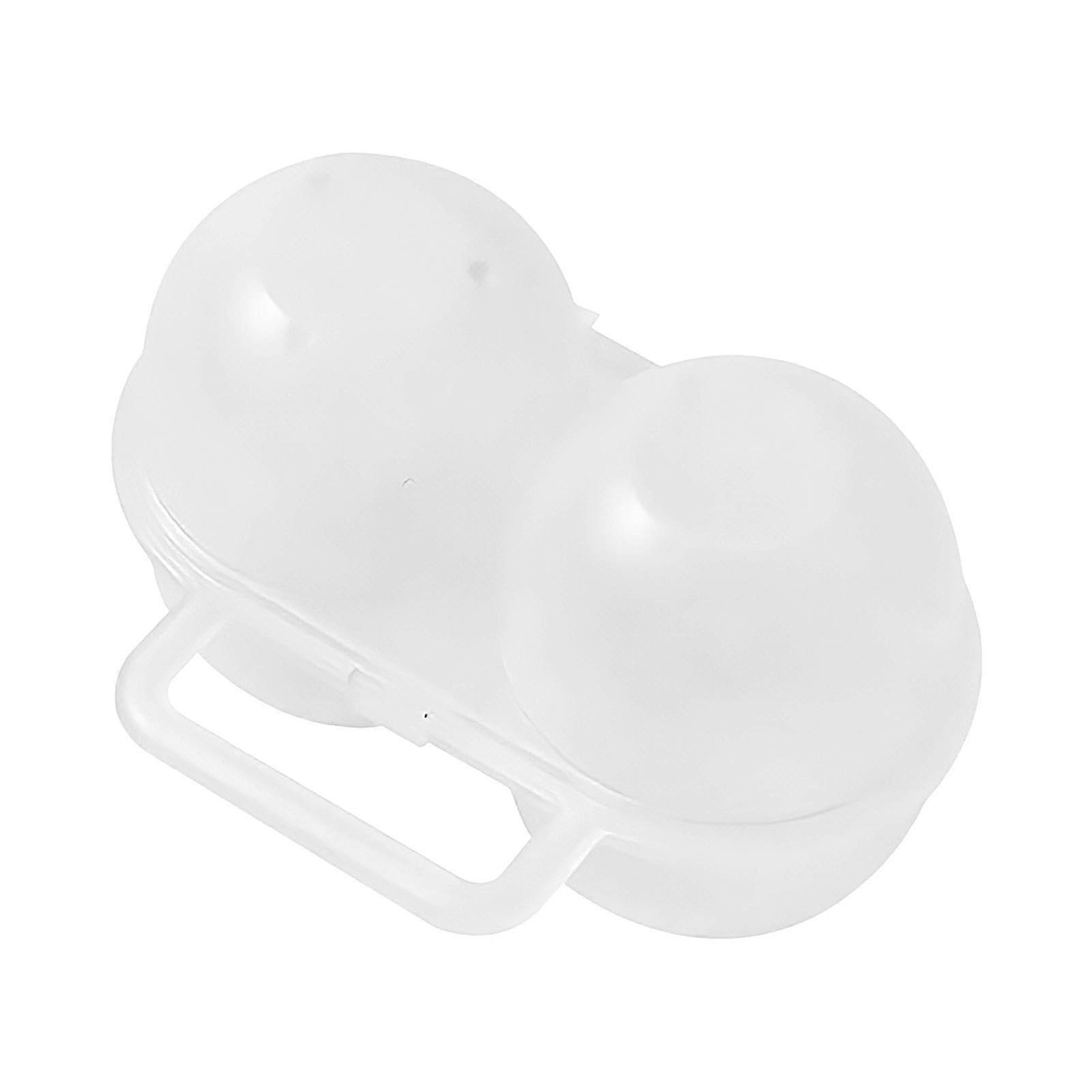 Egg Holder Shockproof 2Grid Storage Box for Camping, Hiking, Picnics and Outdoor Kitchen Use