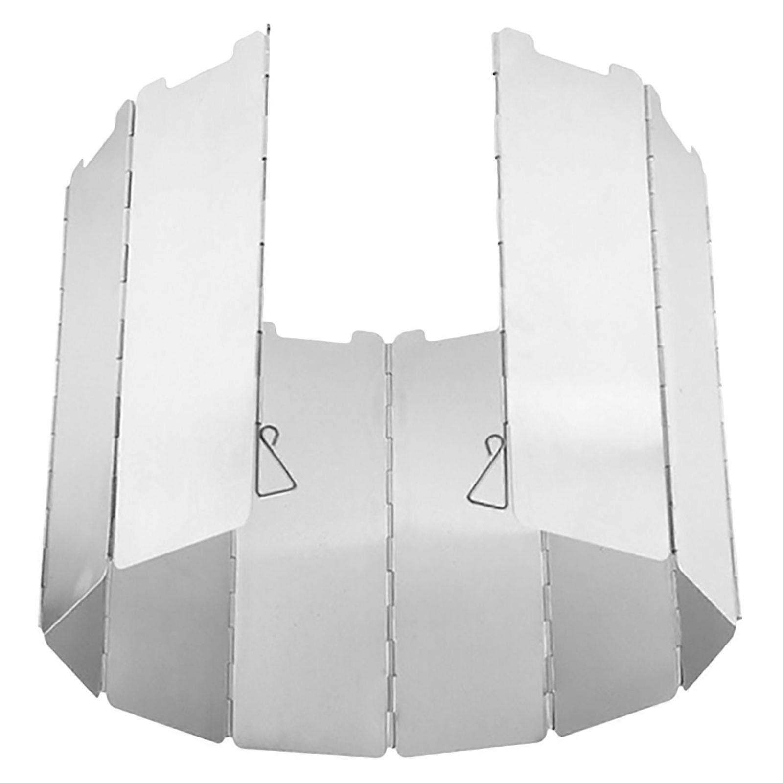 Camping Stove Windscreen Stove Windshield Screens for 2Sets Outdoor Use
