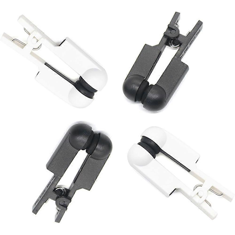 Ear Clip Electrode Double-Sided Rubber Head Comfortable, Compatible for Tens Unit & CES Stimulation 2 Pair